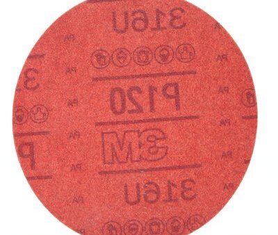 3M - Hookit Red Abrasive Disc Value Pack - 6 inch - P120 Grade - 50 Pack - 01224 Online Hot Sale