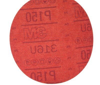 3M - Hookit Red Abrasive Disc Value Pack - 6 inch - P150 Grade - 50 Pack - 01223 Online now