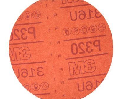 3M - Hookit Red Abrasive Disc Value Pack - 6 inch - P320 Grade - 50 Pack - 01219 Hot on Sale