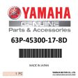 Yamaha - Lower unit assy - 63P-45300-17-8D**OPEN BOX** Discount