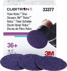 3M - Cubitron II Fibre Roloc Disc - 2 inch - 60+ Grit - 33379 Online now