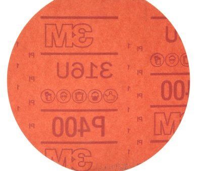 3M - Hookit Red Abrasive Disc Value Pack - 6 inch - P400 Grade - 50 Pack - 01218 Fashion