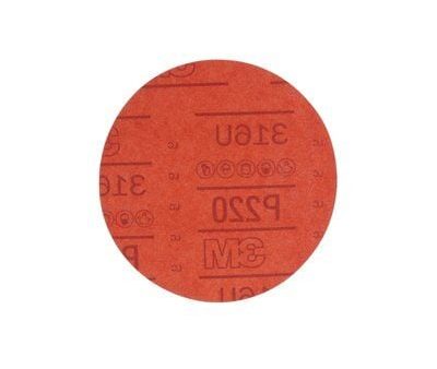 3M - Hookit Red Abrasive Disc Value Pack - 6 inch - P220 Grade - 50 Pack - 01221 on Sale