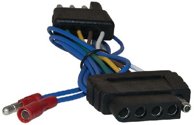 4-FLAT TO 5-FLAT TRAILER WIRING ADAPTER (FULTYME) - 2003 Online Sale